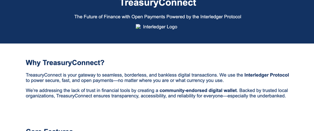 Cover image for Designing for the Underserved: Building TreasuryConnect with Interledger