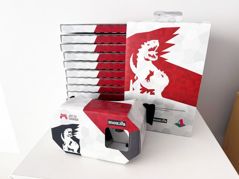 js13kGames VR cardboard from 2017