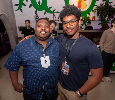 Darnell Garcia, Fullstack Engineer and Douglas Davidson, CEO