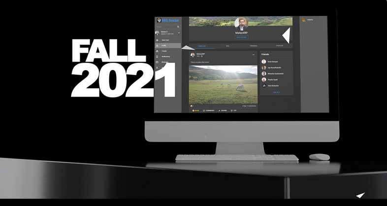 Cover image for MG.Social new web app promo