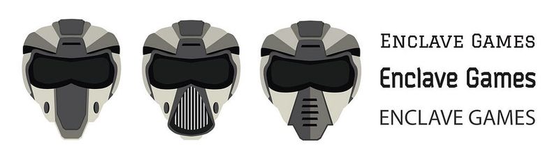 Enclave Games new logo variations