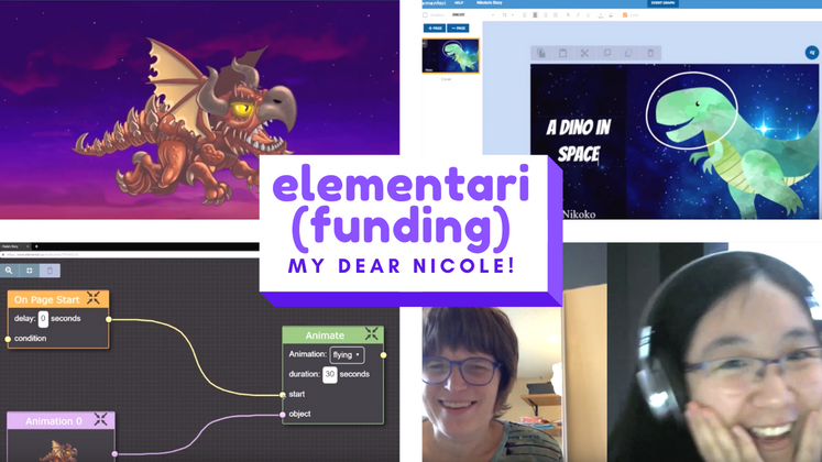 Cover image for Episode 1 of our Sustainable Funding Series, featuring Elementari