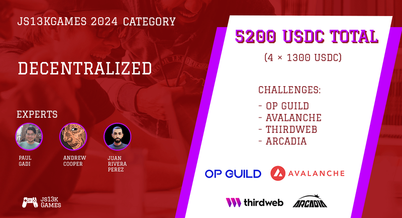 js13kGames 2024 category: Decentralized