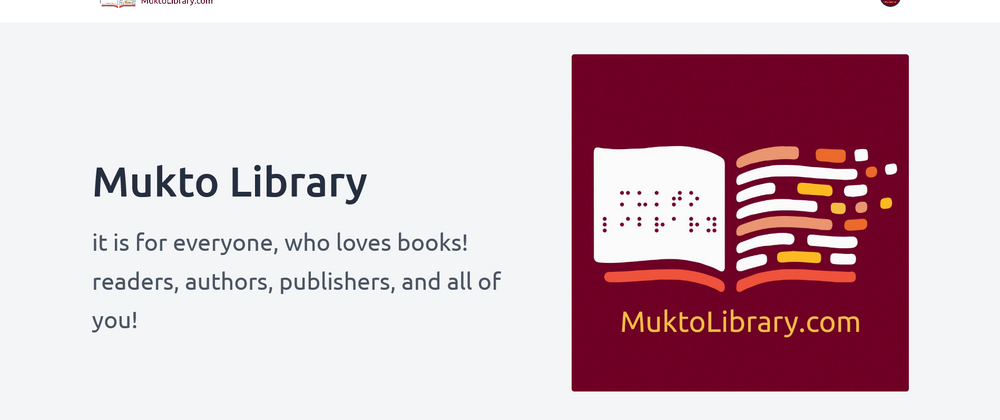 Cover image for Mukto Library — Grant Report #2