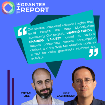 Cover image for The Grantee Report