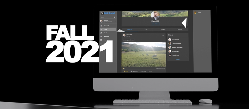 Cover image for MG.Social new web app promo