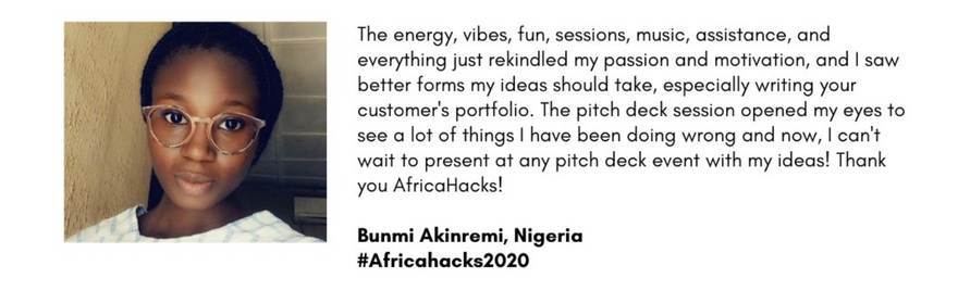 AfricaHacks feedback 1