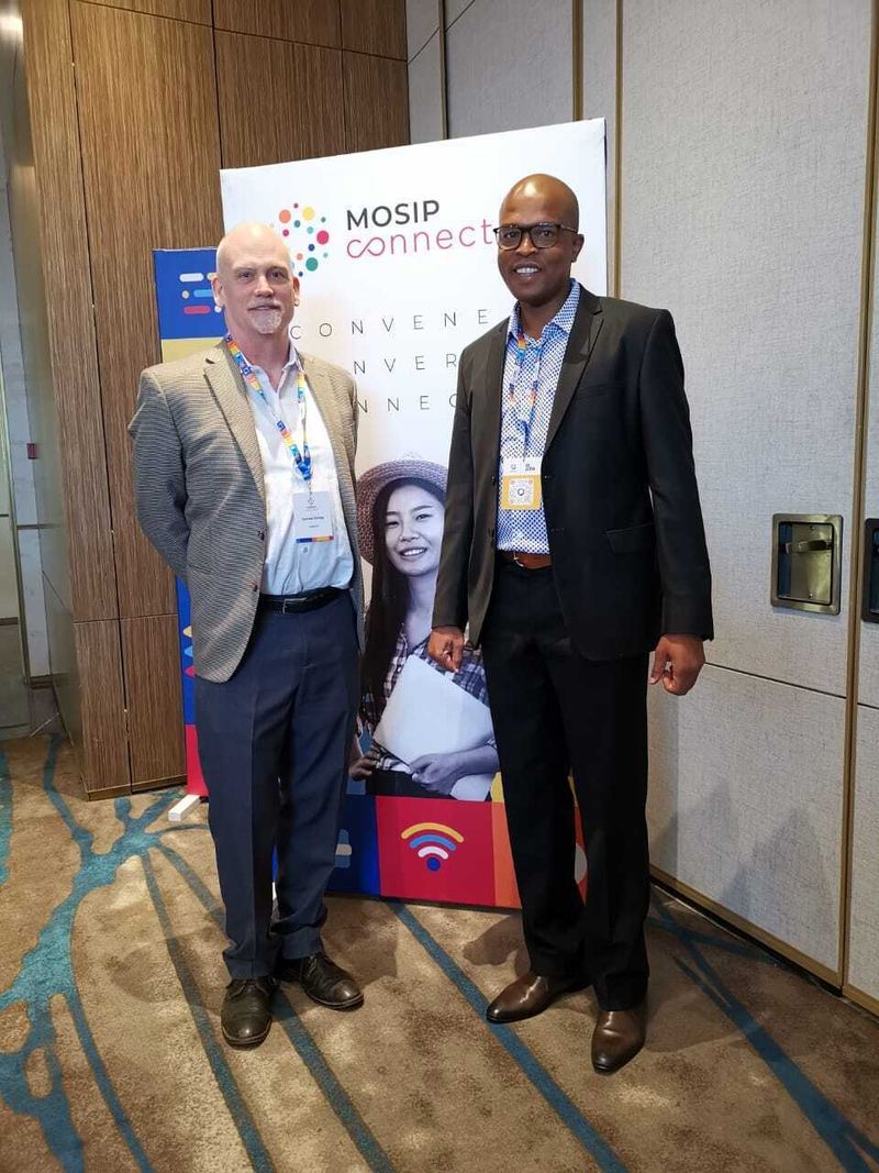 James and Godfrey at MOSIP Connect March 2024