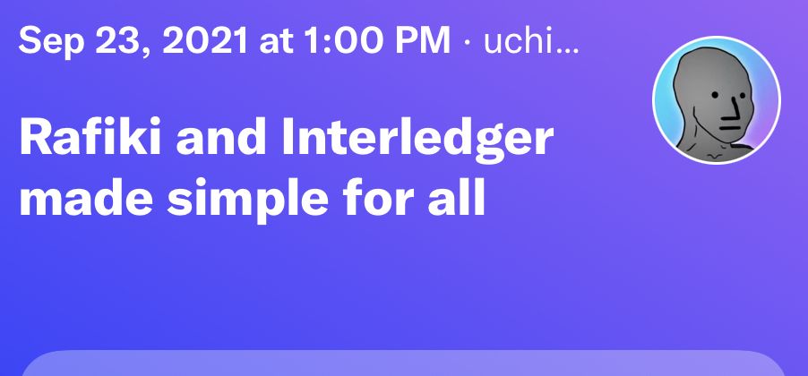 Cover image for Rafiki and Interledger made simple for all