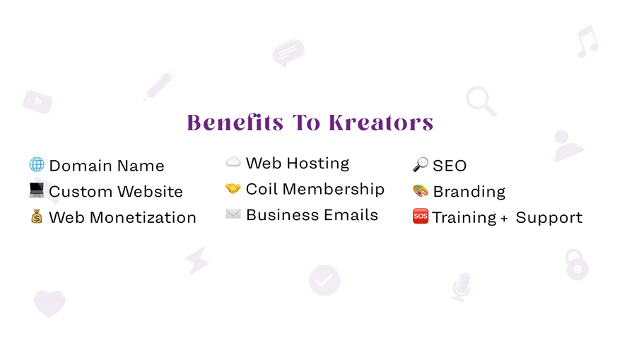 Benefits to Hostbeak Kreators