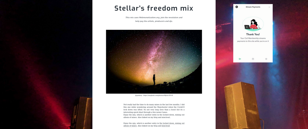 Cover image for Creating WebMix a new funding model — MozFest 2022 Web Monetization Action Plan