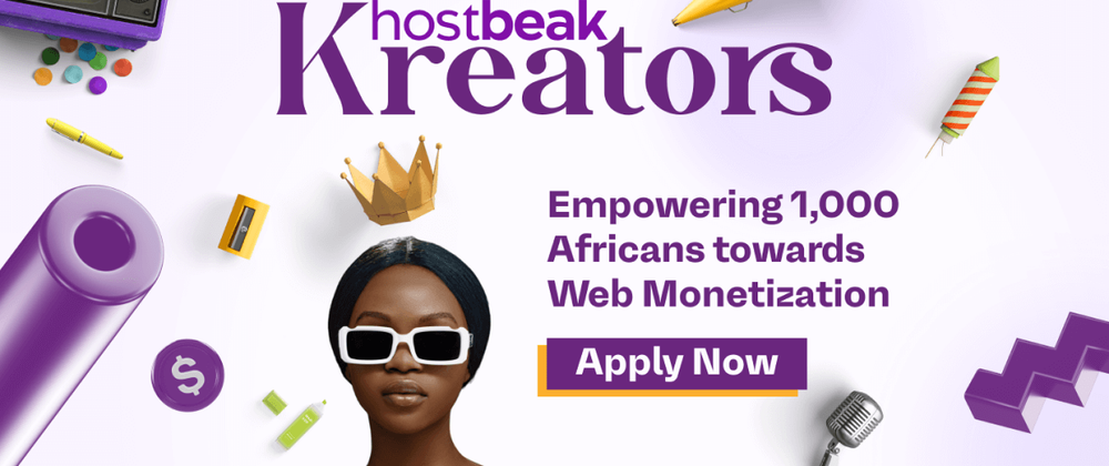 Cover image for HostBeak Kreators for Africans now LIVE