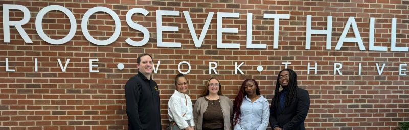BSU Students at the AUC Center in Atlanta, GA in Roosevelt Hall