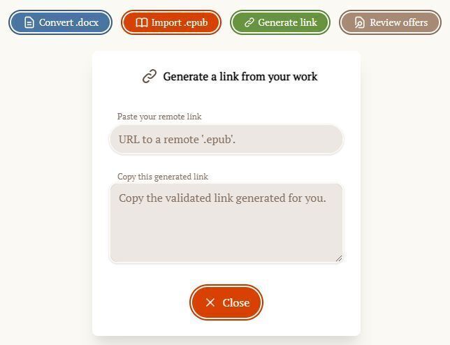Workshop external link generator