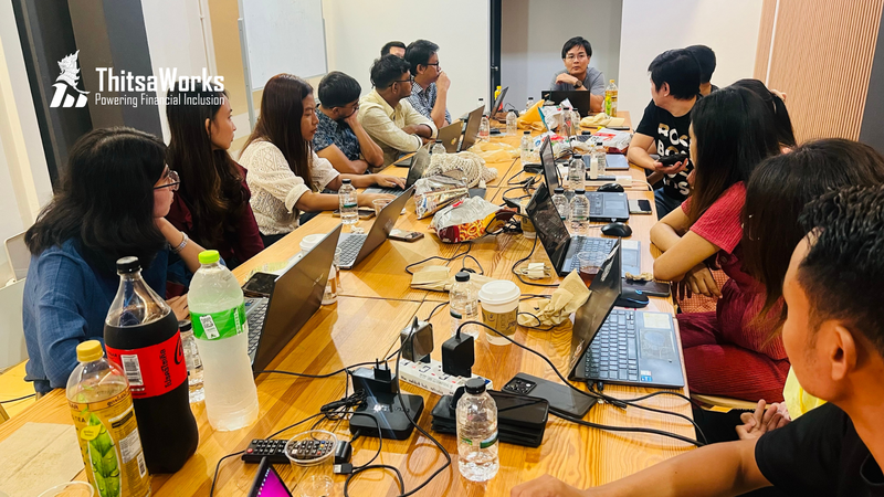 _ThisaWorks' technical team at technical deep-dive for ThitsaNet_