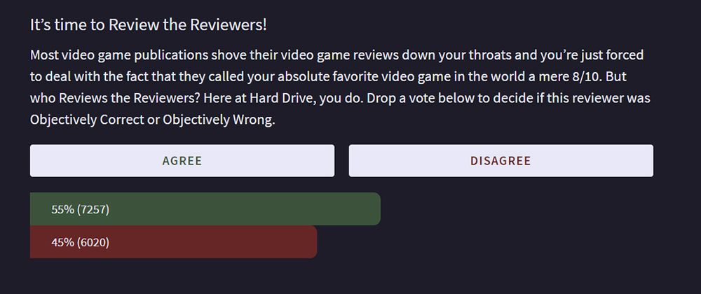 Cover image for The Hard Drive Review Section — Grant Report 2