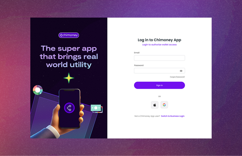 App User Authentication Portal