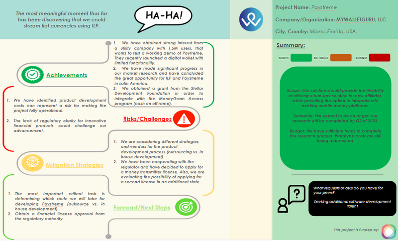Paystreme-GrantReport1