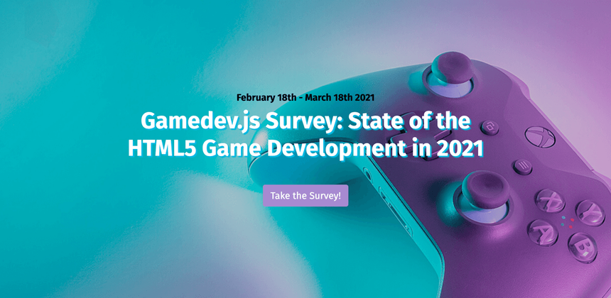 Cover image for Gamedev.js Survey: State of the HTML5 Game Development in 2021