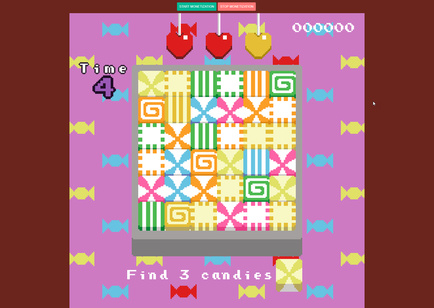 3 Candies