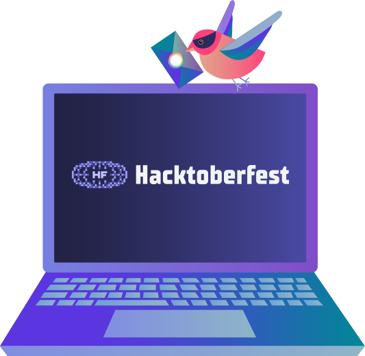 Interledger's visual for Hacktoberfest in 2025