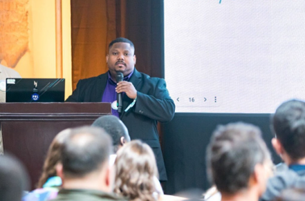 BessPay Presenting Demo at ILF Summit 2025 in Mexico City