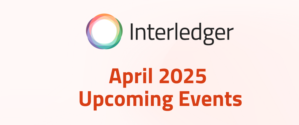 Cover image for April 2025 upcoming events